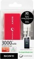 Sony  -  CP-V3A/RC Power Bank (Red)
