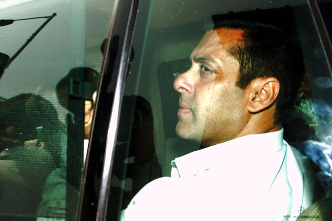 Salman denies he was driving or drunk during 2002 accident
