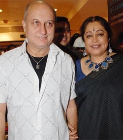 Protests didn't affect Kirron or me: Anupam Kher