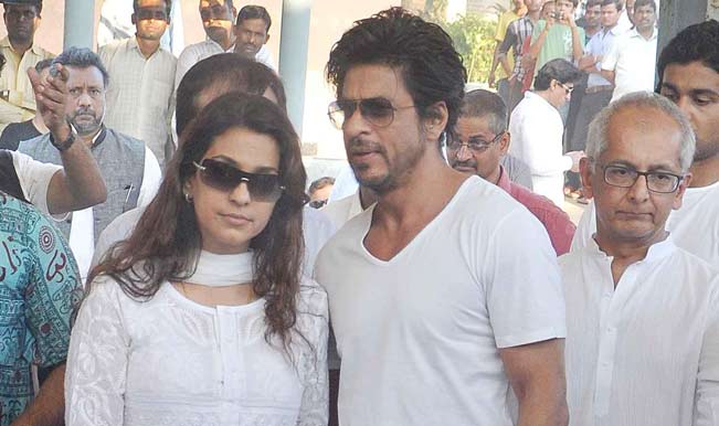 SRK rushed back for Bobby Chawla's funeral