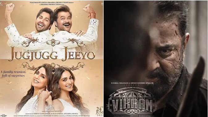 Box Office Report: \'Vikram\' sets a new record, \'Jug Jugg Jeeyo\' and \'777 Charlie\' have such a report card