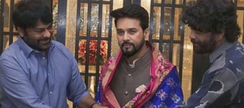 Chiranjeevi-Nagarjuna: Anurag Thakur met South actors Chiranjeevi and Nagarjuna, discussed cinema deeply