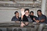 Mumbai: Actor Amitabh Bachchan during the screening of film Shamitabh