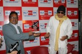 Actor Mithun Chakraborty feliciated the Big Hawaizaada Heroes by Big FM radio in Mumbai