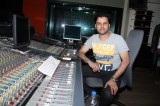 Mumbai: Singer Javed Ali during the song recoding of film Care of Love in Mumbai