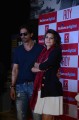 Mumbai: Actors Arjun Rampal and Jacqueline Fernandez during the promotion of film Roy at Reliance Digital in Mumbai