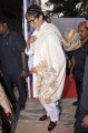 Actors Amitabh Bachchan and Jaya Bachchan during the inauguration of a workshop organized by the Film Heritage Foundation