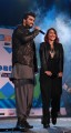 Kolkata: Sonakshi Sinha and Arjun Kapoor during a programme