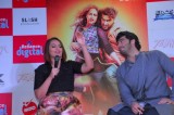 Actor Arjun Kapoor and Sonakshi Sinha during the promotion of film Tevar