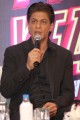 Actor Shahrukh khanduring a press conference to promote his upcoming film