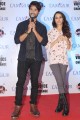 Actors Shahid Kapoor and Shraddha Kapoor during a programme organised to felicitate acid attack survivors in Gurgaon