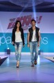 Actors Katrina Kaif and Hrithik Roshan showcase the Pantaloons limited edition collection for the promotion of their film Bang Bang in Mumbai