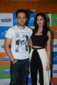 Amyra Dastur and Emraan Hashmi during the music launch of film Mr. X at Radio City in Mumbai