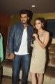 Arjun Kapoor and Alia Bhatt during the promotion of film 2 States at PVR Cinemas