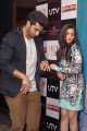 Arjun Kapoor and Alia Bhatt during a press conference to promote their upcoming film 2 States