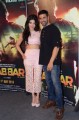 Shruti Haasan and Akshay Kumar during the trailer launch of film Gabbar in Mumbai