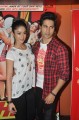 Ileana D Cruz and Varun Dhawan promotes their film at cafe and theatres