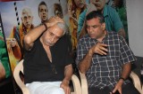 Nasseruddin Shah and Paresh Rawal during media interaction of up coming film Dharam Sankat Mein in Mumbai